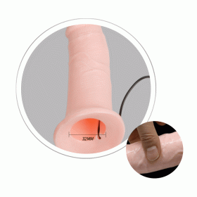 Strap on sa otvorom za penis i vibracijom  BW 22039-8